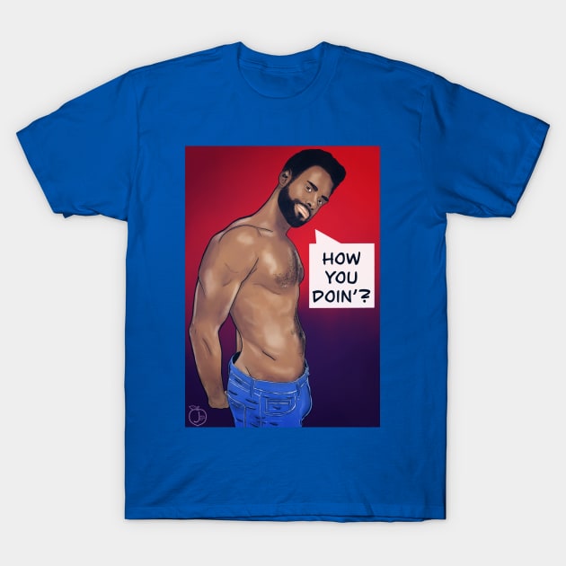 How You Doin’? T-Shirt by JasonLloyd